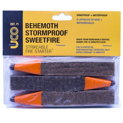 UCO BEHEMOTH SWEETFIRE MATCHES - 3Pack
